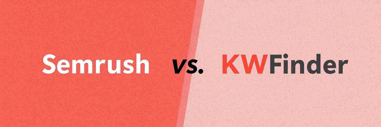 SEMrush vs KWFinder Dashboard Comparison